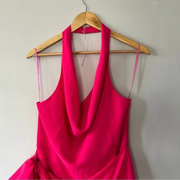 Amanda Uprichard Martine Dress in Passionfruit Size XL NWOT - Picture 4 of 8